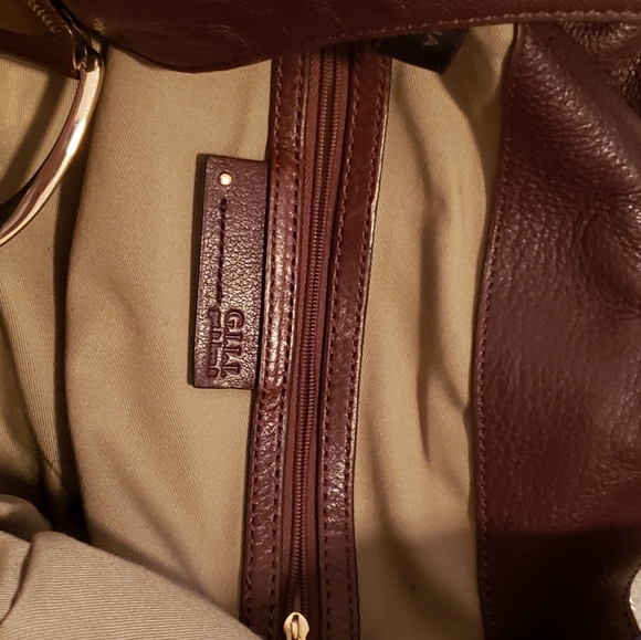 STUNNING GILI X-LARGE ROMA 3 ITALIAN LEATHER TOTE - Picture 3 of 6